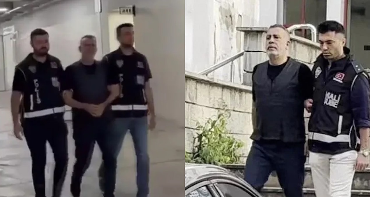 Haluk leventin tutuklanma goruntusu ortaya cikti dikkat ceken kelepce detayi MMEmmb66